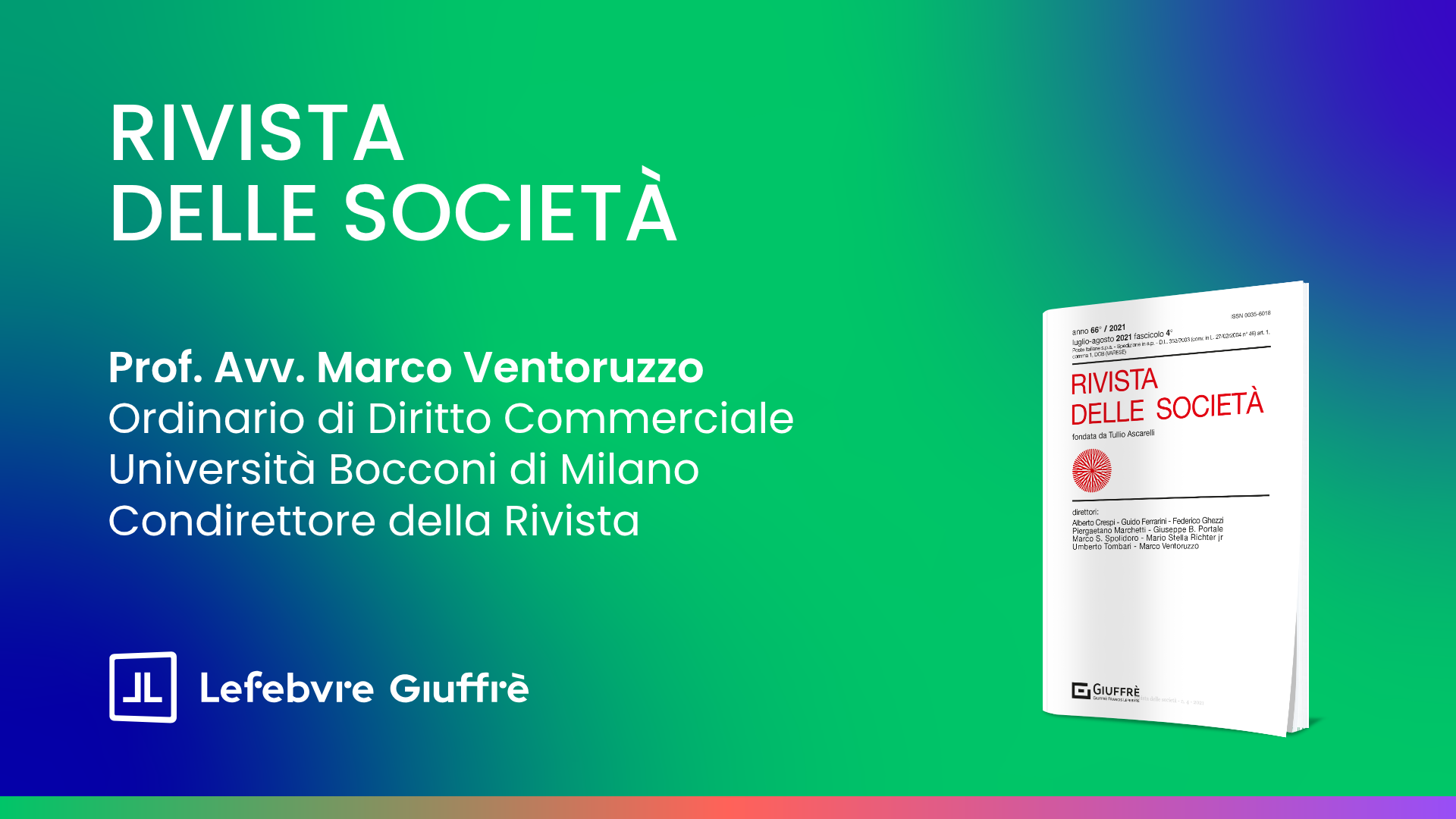 Il nuovo format digitale della Rivista delle Società